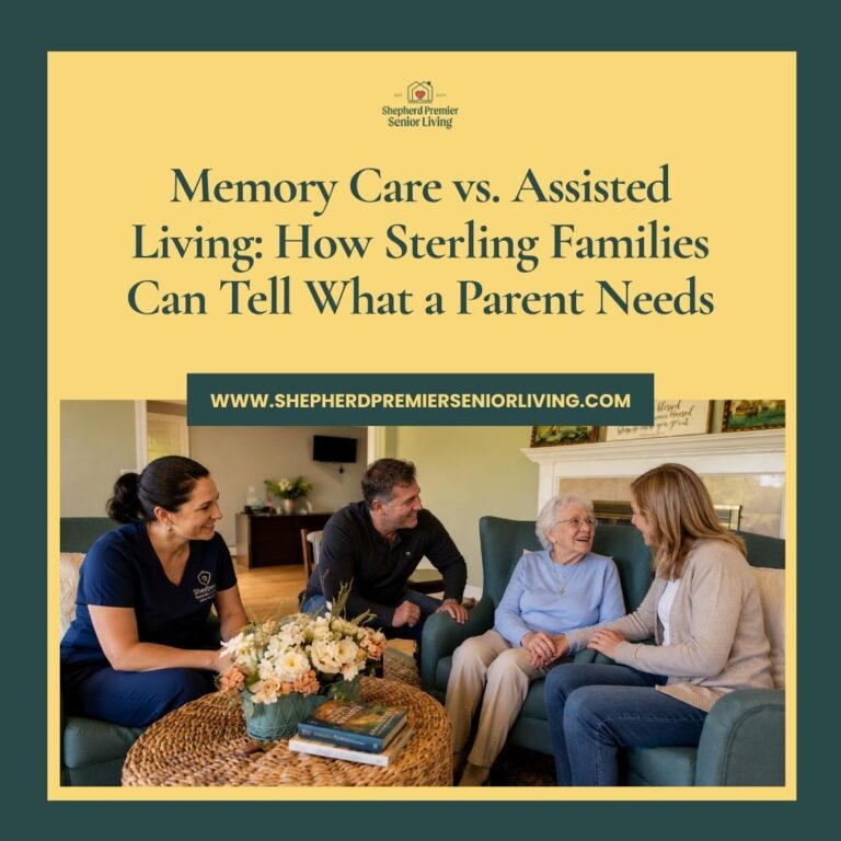 Memory Care vs. Assisted Living_ How Sterling Families Can Tell What a Parent Needs